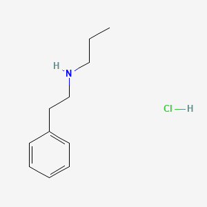 molecular formula C11H18ClN B3076863 (2-phenylethyl)(propyl)amine hydrochloride CAS No. 104178-96-3