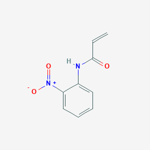 molecular formula C9H8N2O3 B3077023 N-(2-nitrophenyl)prop-2-enamide CAS No. 104373-98-0