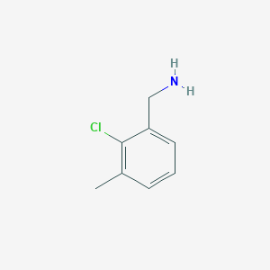 molecular formula C8H10ClN B3077063 2-Chloro-3-methylbenzylamine CAS No. 1044256-78-1