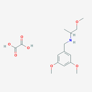 (3,5-Dimethoxy-benzyl)-(2-methoxy-1-methyl-ethyl)-amine oxalate