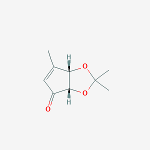 (3aS,6aS)-2,2,6-trimethyl-3a,6a-dihydrocyclopenta[d][1,3]dioxol-4-one