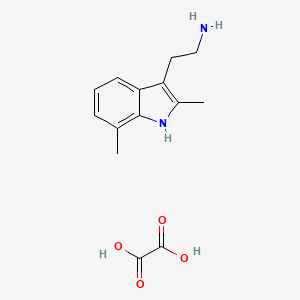 2-(2,7-dimethyl-1H-indol-3-yl)ethanamine oxalate