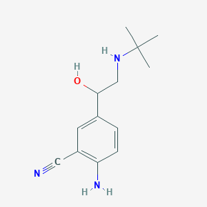 molecular formula C13H19N3O B030777 Cimbuterol CAS No. 54239-39-3