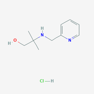 2-Methyl-2-[(2-pyridinylmethyl)amino]-1-propanol hydrochloride