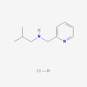 2-Methyl-N-(2-pyridinylmethyl)-1-propanamine hydrochloride