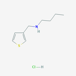 N-(3-Thienylmethyl)-1-butanamine hydrochloride