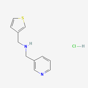 (3-Pyridinylmethyl)(3-thienylmethyl)amine hydrochloride