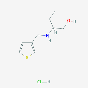 2-[(3-Thienylmethyl)amino]-1-butanol hydrochloride