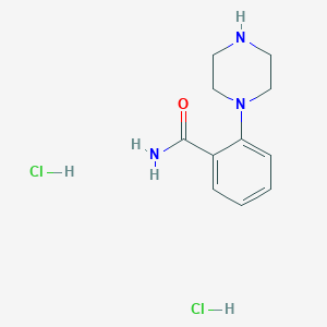 2-(Piperazin-1-yl)benzamide dihydrochloride