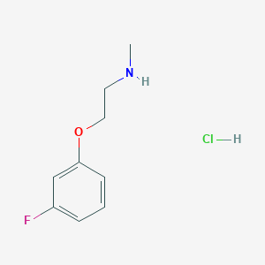 2-(3-Fluorophenoxy)-N-methyl-1-ethanamine hydrochloride