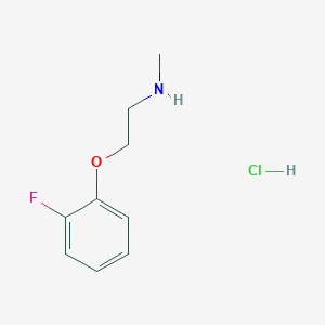 2-(2-Fluorophenoxy)-N-methyl-1-ethanamine hydrochloride