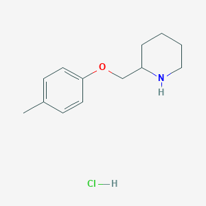 2-[(4-Methylphenoxy)methyl]piperidine hydrochloride