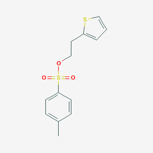 molecular formula C13H14O3S2 B030784 2-(2-Thienyl)ethyl toluene-p-sulphonate CAS No. 40412-06-4