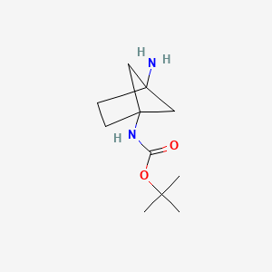 Tert-butyl N-{4-aminobicyclo[2.1.1]hexan-1-YL}carbamate