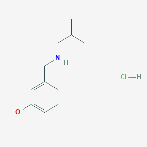 N-(3-Methoxybenzyl)-2-methyl-1-propanamine hydrochloride