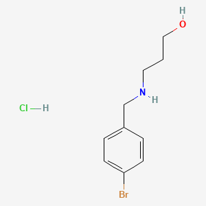 3-[(4-Bromobenzyl)amino]-1-propanol hydrochloride