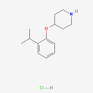 4-(2-Isopropylphenoxy)piperidine hydrochloride