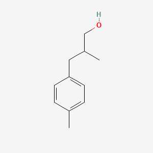 molecular formula C11H16O B3079064 2-methyl-3-(4-methylphenyl)propan-1-ol CAS No. 105984-60-9