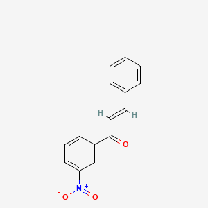 (2E)-3-(4-tert-Butylphenyl)-1-(3-nitrophenyl)prop-2-en-1-one