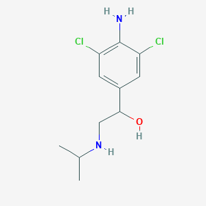 molecular formula C11H16Cl2N2O B030792 Clenproperol CAS No. 38339-11-6
