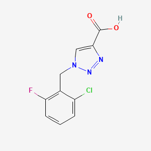 1-(2-Chloro-6-fluoro-benzyl)-1H-[1,2,3]triazole-4-carboxylic acid