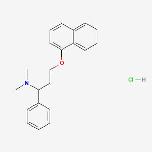 molecular formula C21H24ClNO B3079633 Dapoxetine hydrochloride CAS No. 1071929-03-7