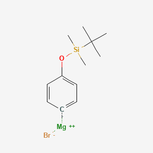 4-(tert-Butyldimethylsiloxy)phenylmagnesium bromide, 0.50 M in 2-MeTHF