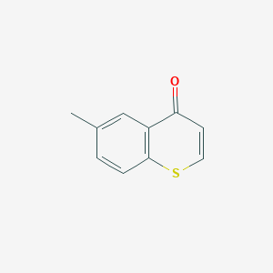 molecular formula C10H8OS B3079832 6-methyl-4H-thiochromen-4-one CAS No. 1076-31-9