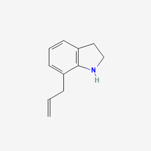 molecular formula C11H13N B3079874 7-Allylindoline CAS No. 107756-96-7