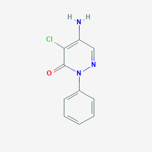 molecular formula C10H8ClN3O B030800 Chloridazon CAS No. 1698-60-8