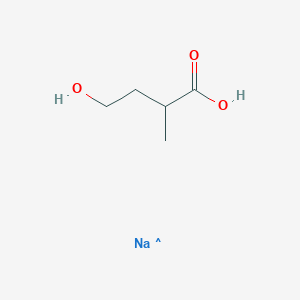 molecular formula C5H10NaO3 B3080008 CID 87072305 CAS No. 107975-82-6
