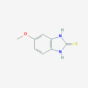 molecular formula C8H8N2OS B030804 5-Methoxy-2-mercaptobenzimidazole CAS No. 37052-78-1
