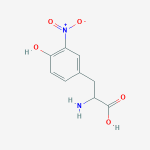 molecular formula C9H10N2O5 B030807 3-Nitro-L-tyrosine CAS No. 621-44-3