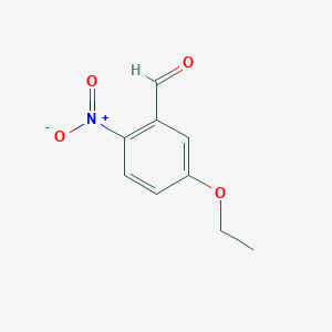 molecular formula C9H9NO4 B3080715 5-Ethoxy-2-nitrobenzaldehyde CAS No. 109134-05-6
