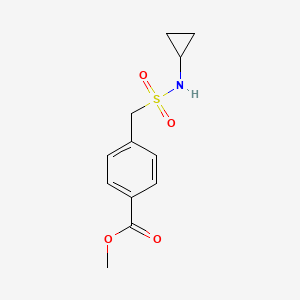 Methyl 4-[(cyclopropylsulfamoyl)methyl]benzoate