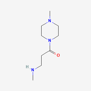 3-(Methylamino)-1-(4-methylpiperazin-1-yl)propan-1-one