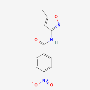 N-(5-Methyl-isoxazol-3-yl)-4-nitro-benzamide