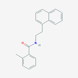 2-Methyl-N-[2-(naphthalen-1-yl)ethyl]benzamide