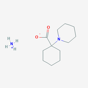 1-Piperidin-1-yl-cyclohexanecarboxylic acidammonium salt