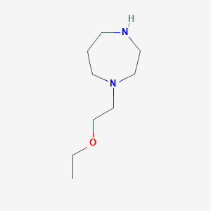 molecular formula C9H20N2O B3081037 1-(2-Ethoxyethyl)-1,4-diazepane CAS No. 1094643-96-5