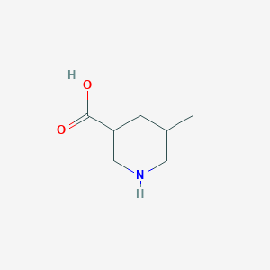 molecular formula C7H13NO2 B3081099 5-Methylpiperidine-3-carboxylic acid CAS No. 1095906-16-3