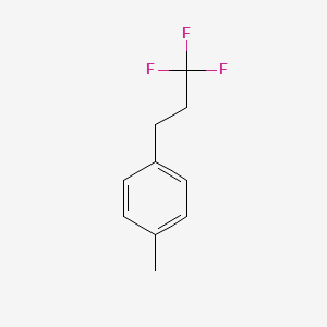 molecular formula C10H11F3 B3081290 1-Methyl-4-(3,3,3-trifluoropropyl)benzene CAS No. 1099597-73-5