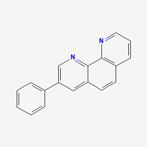 molecular formula C18H12N2 B3081670 3-Phenyl-1,10-phenanthroline CAS No. 110746-01-5