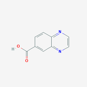 molecular formula C9H6N2O2 B030817 Quinoxaline-6-carboxylic acid CAS No. 6925-00-4