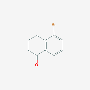 molecular formula C10H9BrO B030818 5-Bromo-1-tetralone CAS No. 68449-30-9
