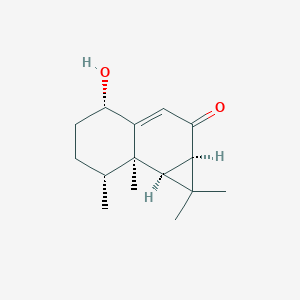 molecular formula C15H22O2 B3081878 axinysone B CAS No. 1114491-60-9