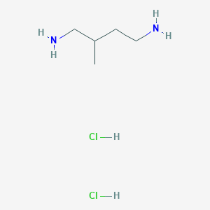 molecular formula C5H16Cl2N2 B3081900 2-Methylbutane-1,4-diamine dihydrochloride CAS No. 111469-11-5
