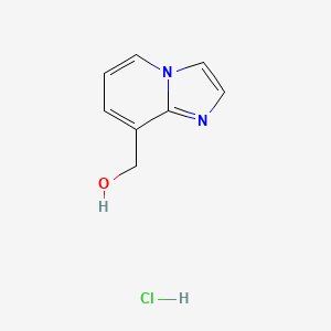 molecular formula C8H9ClN2O B3081904 Imidazo[1,2-a]pyridin-8-ylmethanol hydrochloride CAS No. 111477-18-0