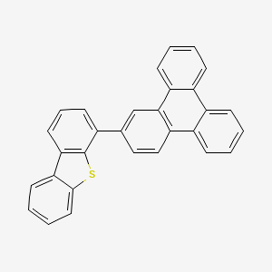 molecular formula C30H18S B3081905 4-(2-Triphenylenyl)-dibenzothiophene CAS No. 1115639-86-5