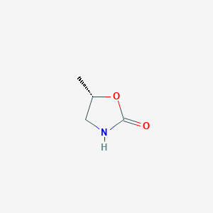 molecular formula C4H7NO2 B3081942 (S)-5-methyloxazolidin-2-one CAS No. 111688-36-9